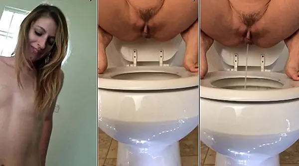 Emmaleef – Emma on the toilet