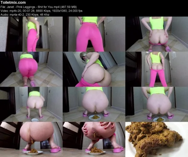 Janet – Pink Leggings – Shit for You