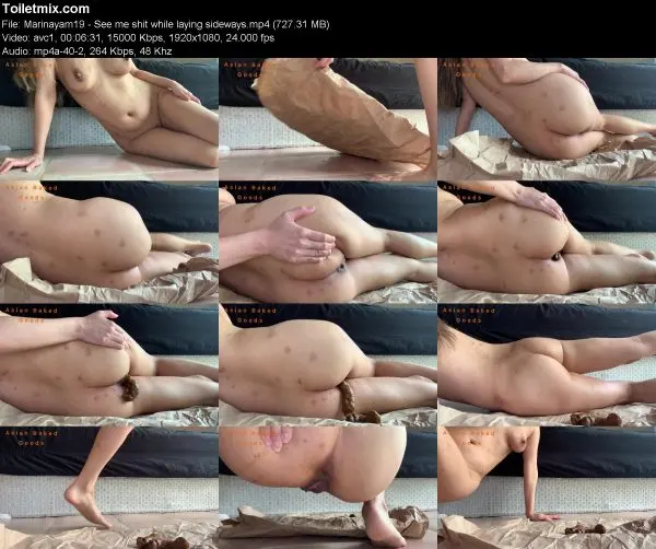 Marinayam19 – See me shit while laying sideways