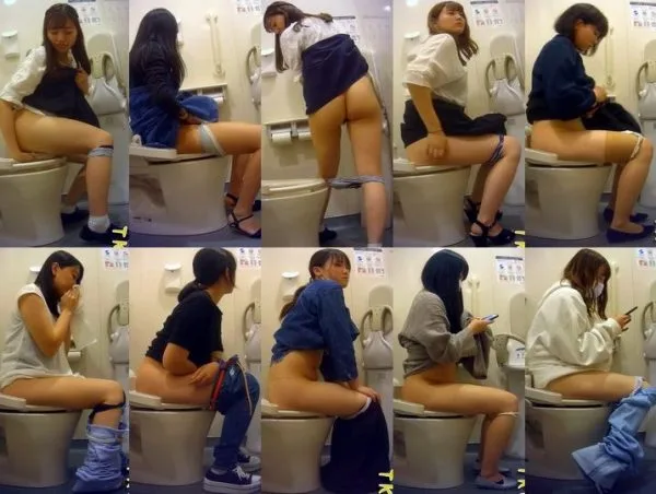 蝶々のような彼女の性器を目前に息を飲 Hidden Cam Toilet