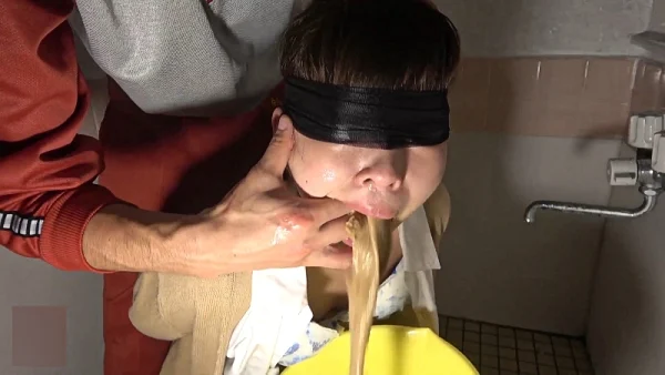 Asian couple forced puking