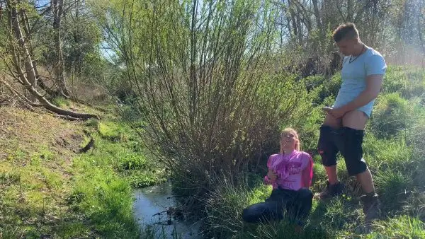Claudia – Outdoor Fucking Blowjob anal peeing cumshot