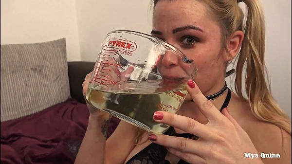 Deepthroat Piss Cum Cocktail Swallow Golden Shower – Mya Quinn
