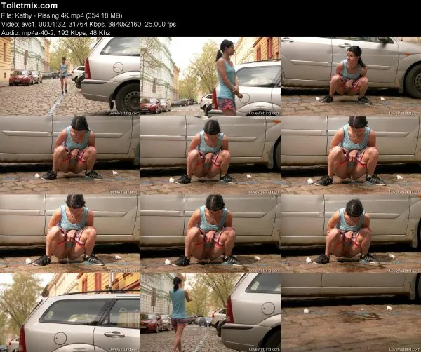 Kathy – Pissing 4K