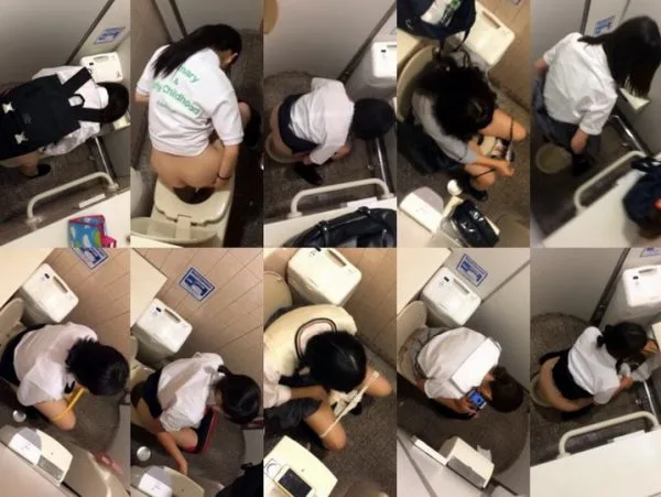 digi-tents toilet 89 おしっこを我慢する美人女子