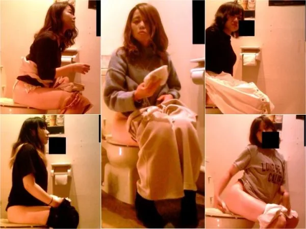 Girls on the Toilet デパートのトイレ
