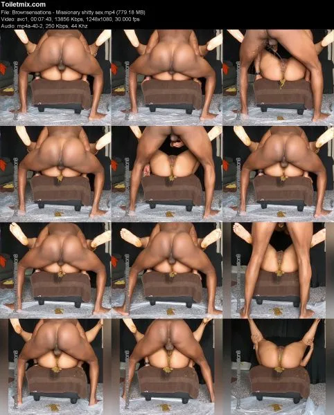 Brownsensations – Missionary shitty sex