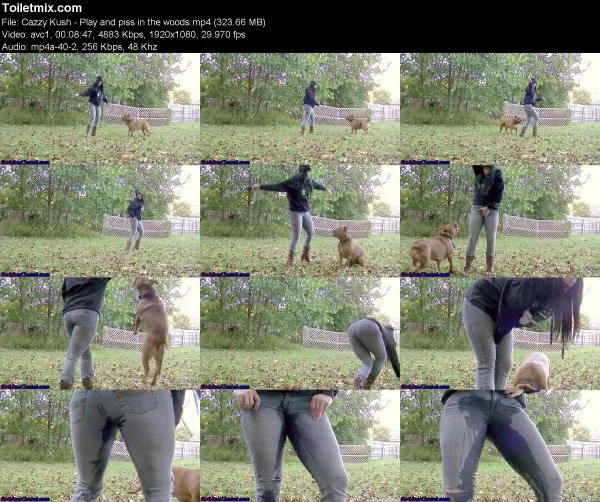Cazzy Kush – Play and piss in the woods