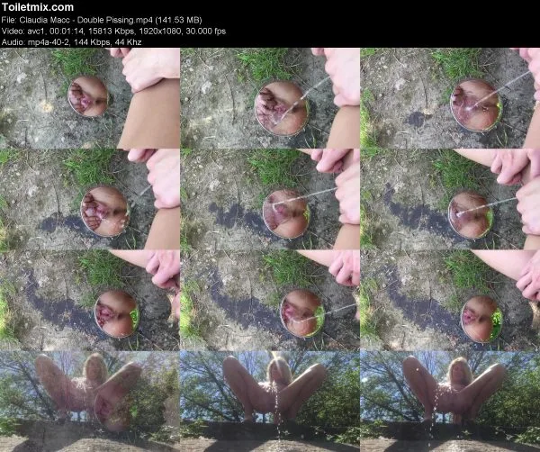 Claudia Macc – Double Pissing
