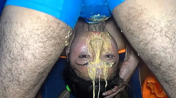 Deep Throat Fucking Double Facebath and Puke Party Shower