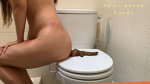 Marinayam19 – Shit side ways on the toilet seat
