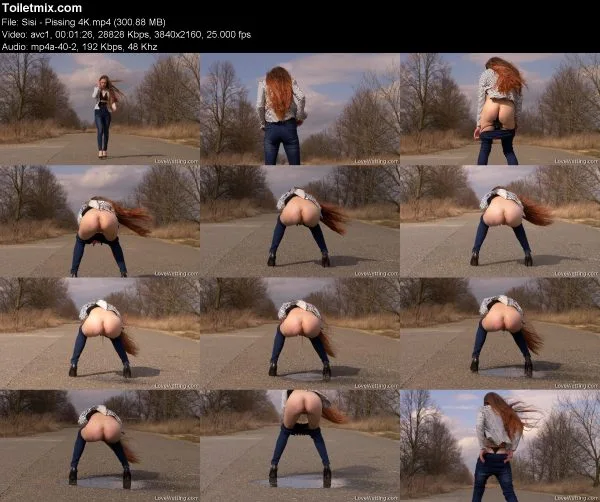 Sisi – Pissing 4K