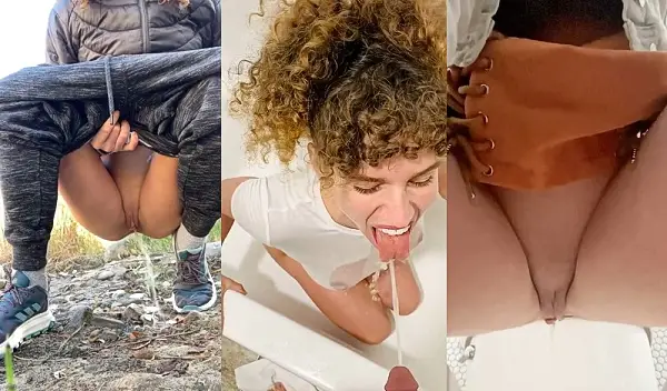 VibeWithMolly – Public urination compilation