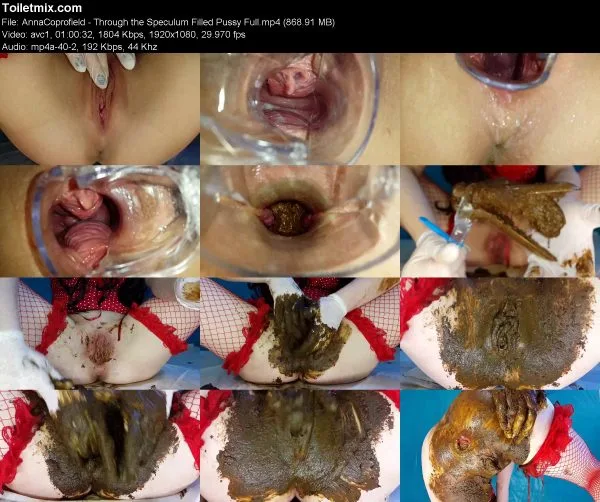 AnnaCoprofield – Through the Speculum Filled Pussy Full