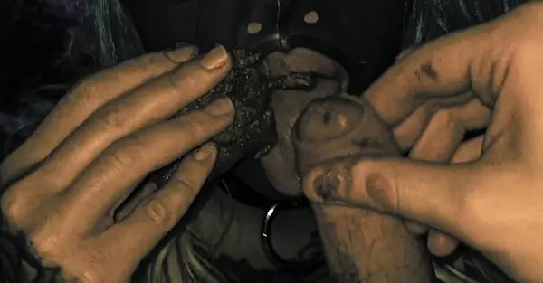 DirtyBetty – Dirty Handjob with Creepy Scat Orc
