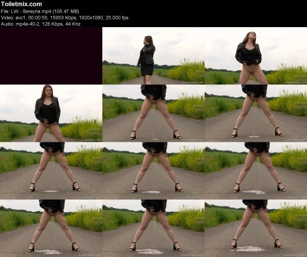 LW – Sereyna pissing in public, HD 2020
