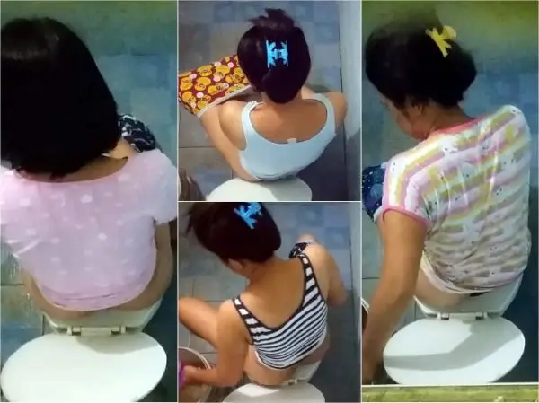 Thailand student toilet hidden camera 41 thai wc voyeur