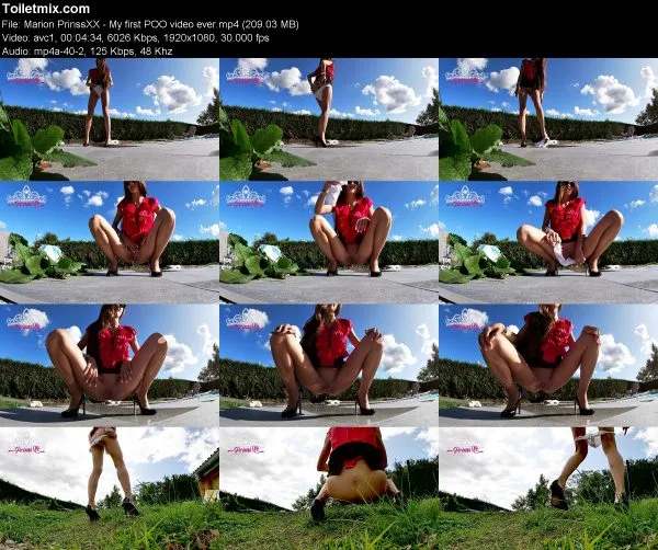 Marion PrinssXX – My first POO video ever