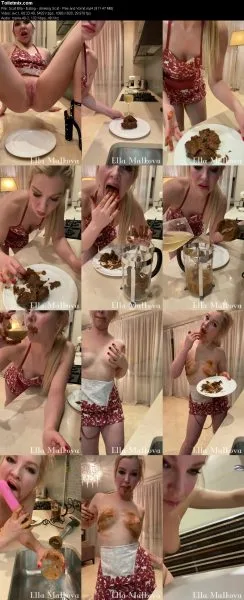 Scat Ella – Eating – drinking Scat – Pee and Vomit