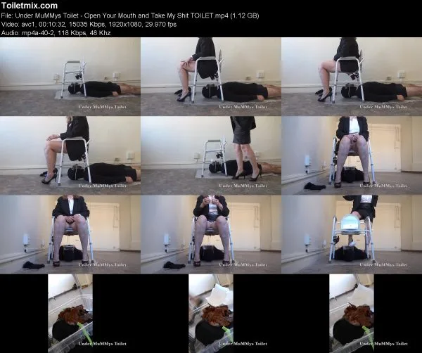 Under MuMMys Toilet – Open Your Mouth and Take My Shit TOILET