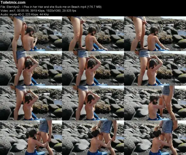 Eternityx2 – I Piss in her Hair and she Suck me on Beach