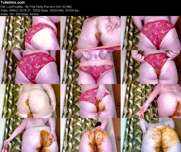 LucyPuddles – My First Panty Poo