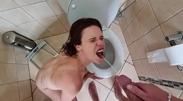 Mia – Petite slut gets her tight asshole fucked in bathroom anal piss dr…