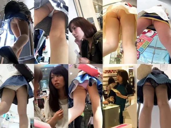 Upskirt 新フルHD高画質パンチラ逆さ撮り237　怒涛の1