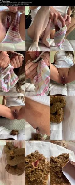 Period Panties Licking Shitting Slight Bloody