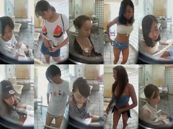 Hidden Cam Toilet 若い女の子特有なしゃがみ方で大　唖然　幻…