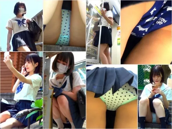 【p活女子にパンツ撮らせてもらいました⑤ Japanese Voyeur Upskirt