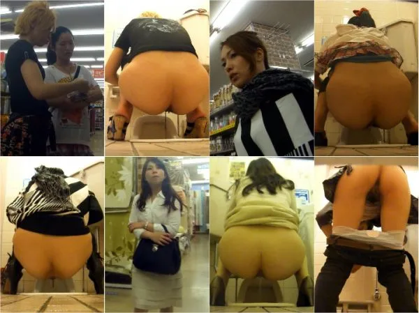 Girls on the Toilet 無】盗撮　洋式トイレ盗撮映像。熟女やギャ…