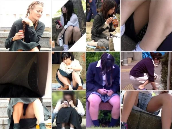 Japanese Voyeur Upskirt 逆さ25（jk）/逆さ24（jk）
