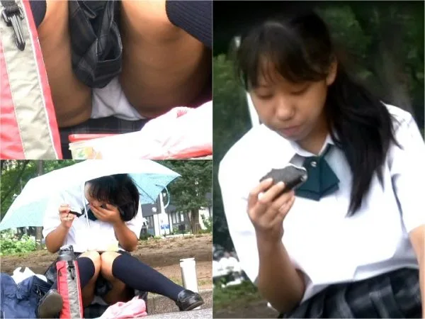 Japanese Voyeur 元気なデニムミニの子 JK4-4K