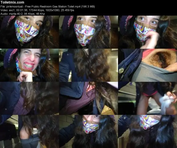 pinkmoonlust – Free Public Restroom Gas Station Toilet