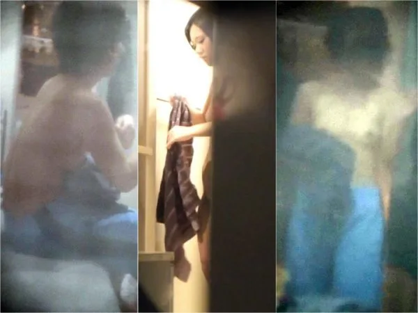 Shower Locker Room Voyeur 神メイド【着替え③】神の美巨乳！抜群のス