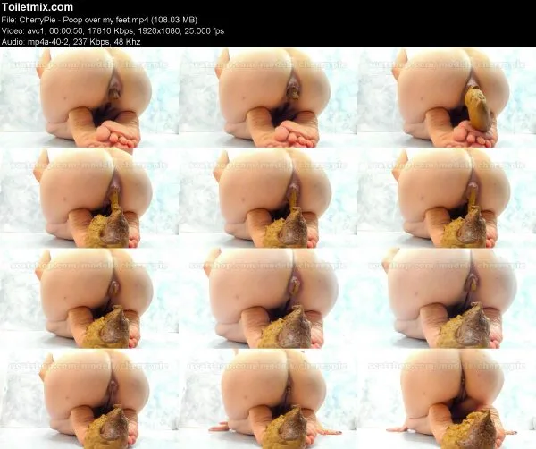 CherryPie – Poop over my feet