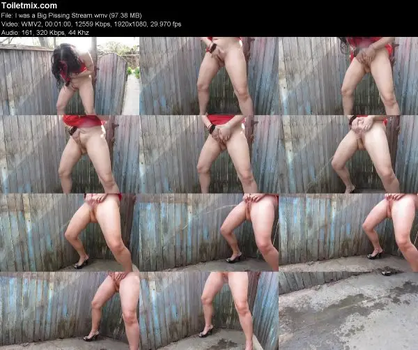 I was a Big Pissing Stream