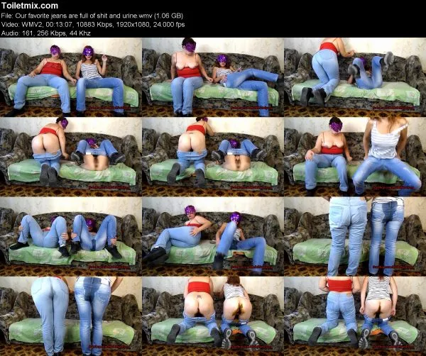 Our favorite jeans are full of shit and urine