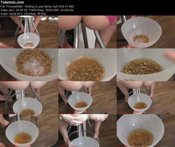 PrincessNikki – Shitting on your family