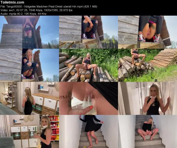 Tango00000 – Notgeiles Madchen Pisst Dreist uberall Hin
