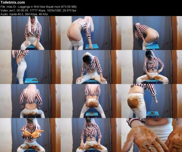 miss Di – Leggings in Shit Nice Squat