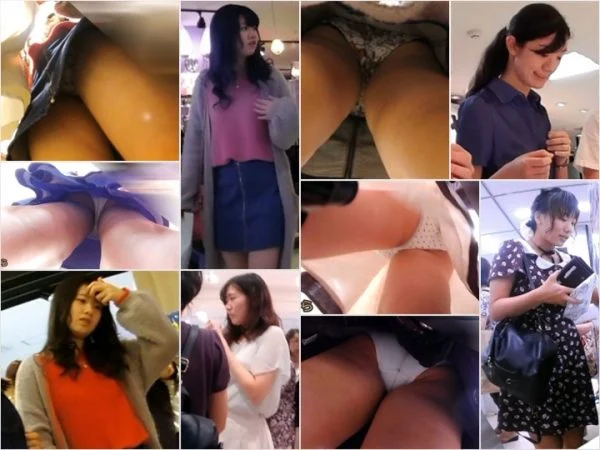 Upskirt 顔つき逆さ撮り13（かわいいお姉さん編）