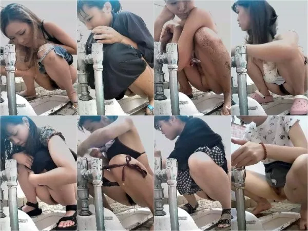 ３ＤＶＲ和式トイレギャル多め肛門突起ヒク