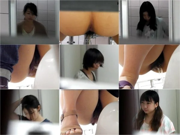 高画質うんこたくさん！大学休憩時間の洗面 Toilet Voyeur