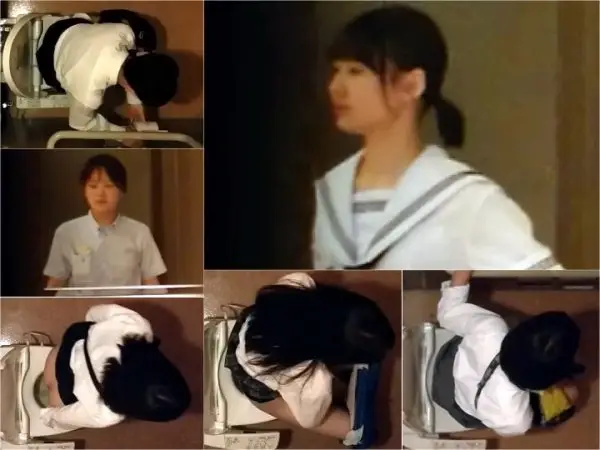 Japanese Voyeur う〇ち音バッチリ！美人系が顔を歪めOBの処