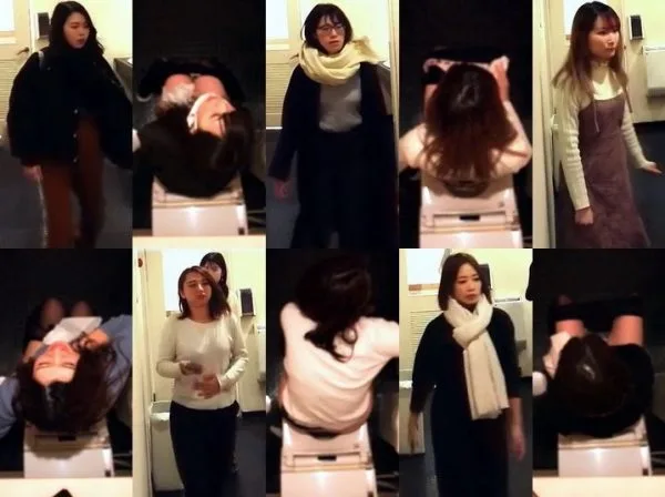 女子達のトイレ事情（浴衣スペシャル）, No.1 Toilet Voyeur
