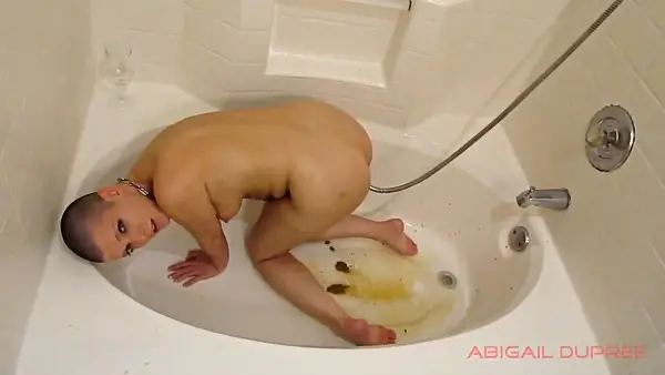 AbigailDupree – Piss Drinking Puker with Shitty Enema