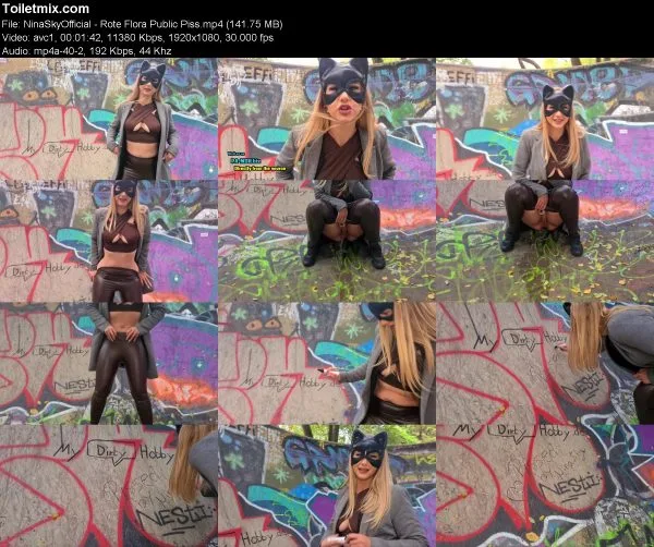 NinaSkyOfficial – Rote Flora Public Piss