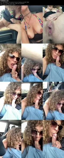 VibeWithMolly – Piss outside of truck on highway